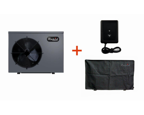 Тепловий насос Rapid Mini Inverter RMIC13 (BPNCR13) 12,5 кВт з охолодженням (+ WiFi модуль і зимовий чохол)