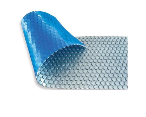 Солярне накриття (AQUAVIVA) Platinum Bubbles 3m*50m, сріблястий/блакитний, 500мкм