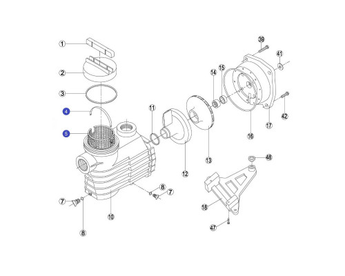 Кошик насоса EP - Rep 190.A/RBH0003.04R (RPUM0005.04R)