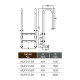 Сходи (Emaux) Muro MUF415-SR (4 сходинки) флянец