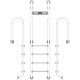 Сходи (Emaux) Muro MUF415-SR (4 сходинки) флянец