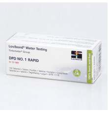 Таблетка (LOVIBOND) для вимірювання хлору DPD No. 1 лист-10таблеток