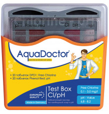 Тестер (AQUADOCTOR) Box pH-CL (20 тестів)