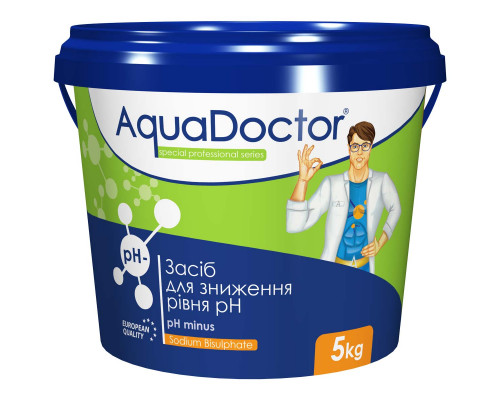 Хімія (AQUADOCTOR) pH Minus 5кг (Турція)
