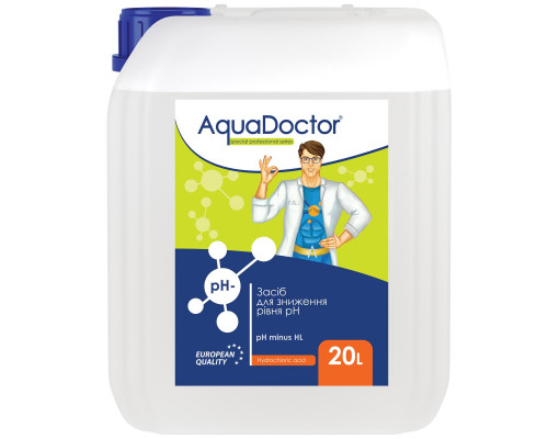 AquaDoctor pH Minus HL (Соляна 14%) 20л