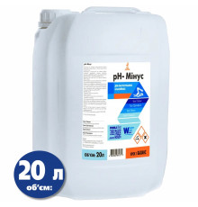 Хімія рідкий pH-minus 20л, 25кг