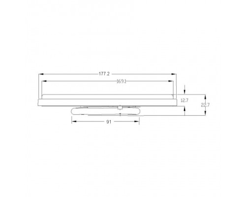 Лампа світлодіодна до прожектору (AQUAVIVA) (LED003/008/006/005-252led) 18W RGB