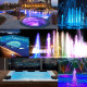 Прожектор світлодіодний (AQUAVIVA) (LED003-252led) 18W RGBX/4M 